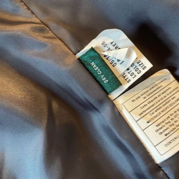 Lauren Ralph Lauren grey wool peacoat size 10 - Picture 8 of 11